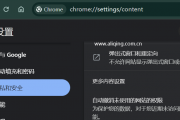 谷歌浏览器弹窗设置在哪里？